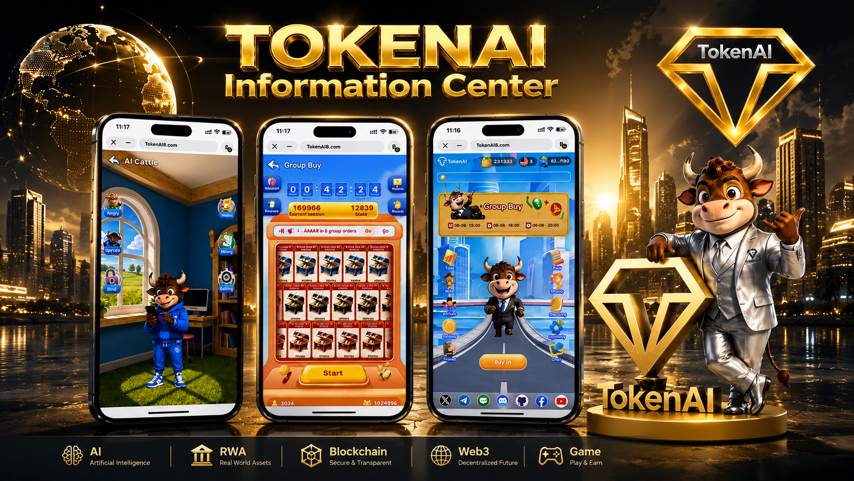 TokenAI ecosystem image